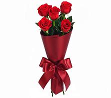 Букет 5 Красных роз Эдлесс Лав в Комсомольский Республики Дагестан