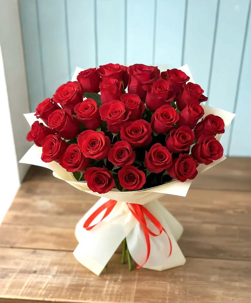 Букет 29 Красных роз в Комсомольский Республики Дагестан