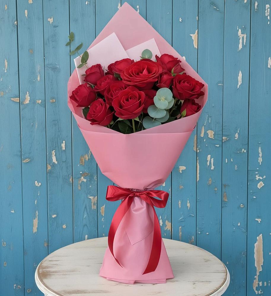 Букет цветов из: Розы в Комсомольский Республики Дагестан