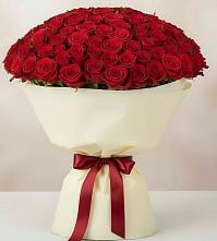 Букет 101 Красная роза Милано в Комсомольский Республики Дагестан