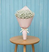 Букет цветов из:  Гипсофила в Комсомольский Республики Дагестан