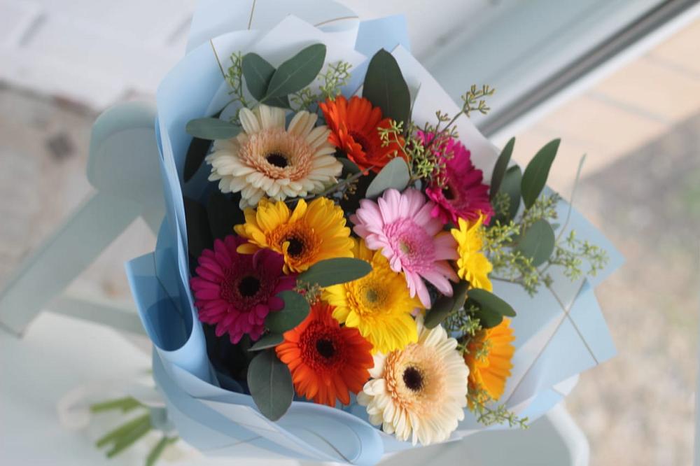 Букет цветов из: Герберы в Комсомольский Республики Дагестан