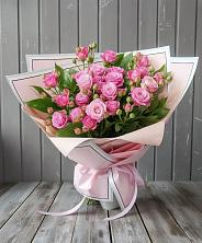Букет Розовый кустик в Комсомольский Республики Дагестан