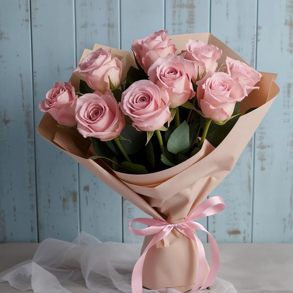 Букет цветов из: Розы в Комсомольский Республики Дагестан