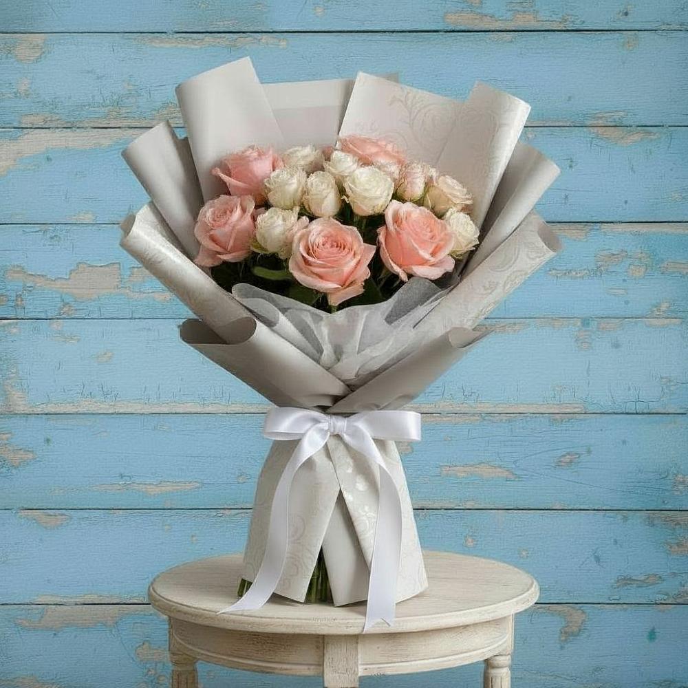 Букет цветов из: Розы в Комсомольский Республики Дагестан