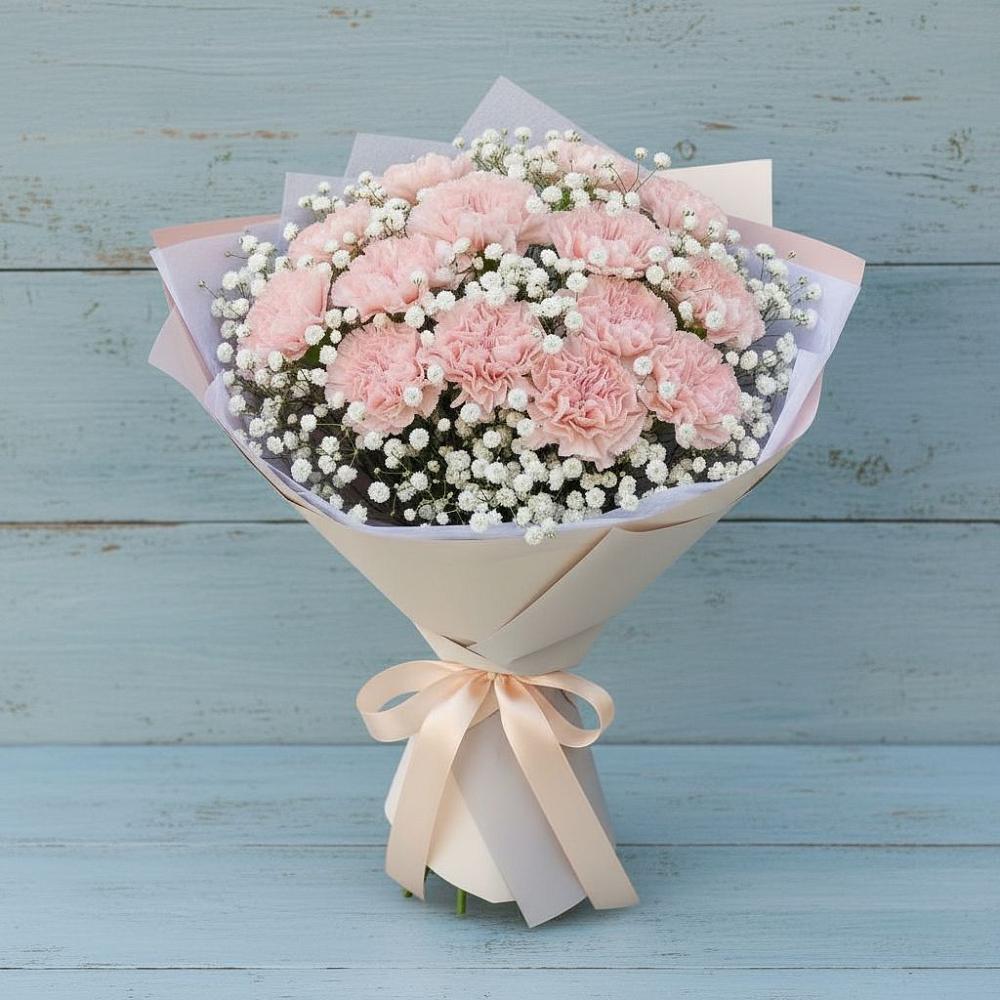 Букет цветов из: Гвоздики в Комсомольский Республики Дагестан