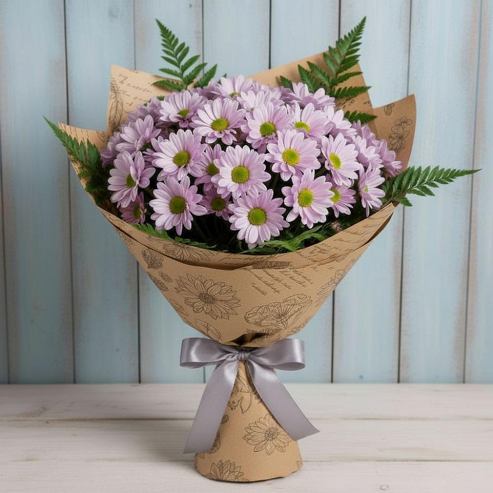 Букет цветов из: Хризантемы в Комсомольский Республики Дагестан