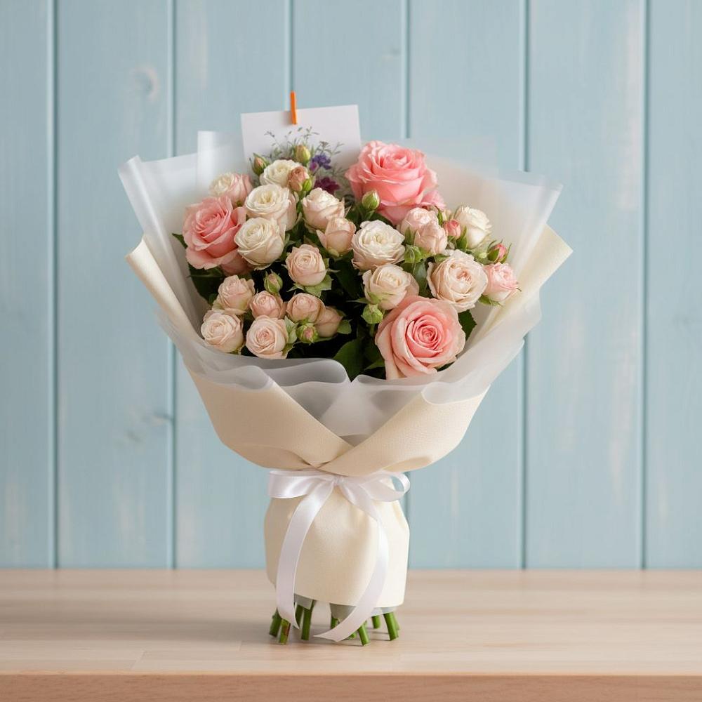 Букет цветов из: Розы в Комсомольский Республики Дагестан