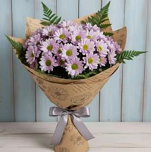 Букет цветов из:  Хризантемы в Комсомольский Республики Дагестан