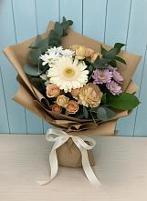 Букет цветов из:  Герберы и Хризантемы #REPLACE_PRED# Комсомольский Республики Дагестан