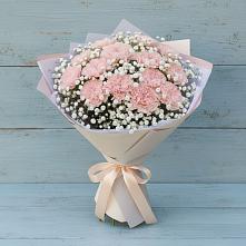 Букет цветов из:  Гвоздики в Комсомольский Республики Дагестан