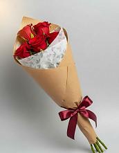 Букет цветов из:  Розы в Комсомольский Республики Дагестан