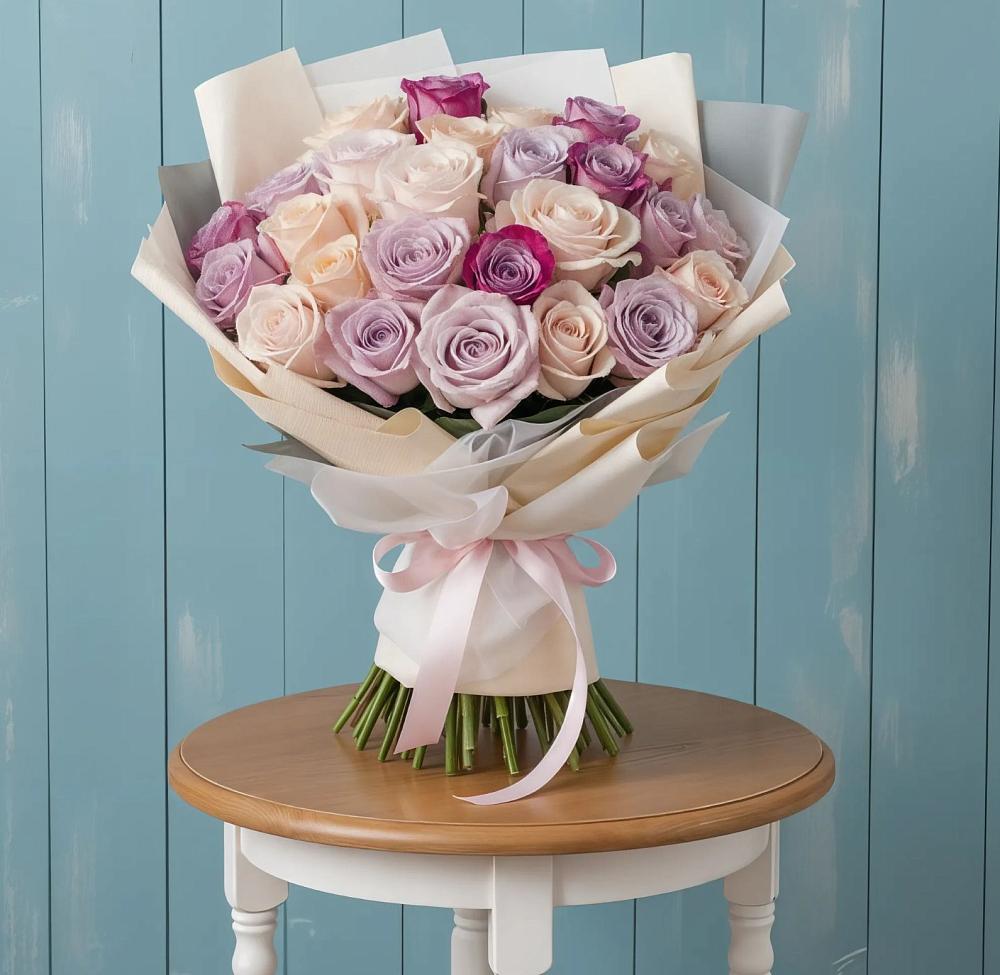 Букет цветов из: Розы в Комсомольский Республики Дагестан