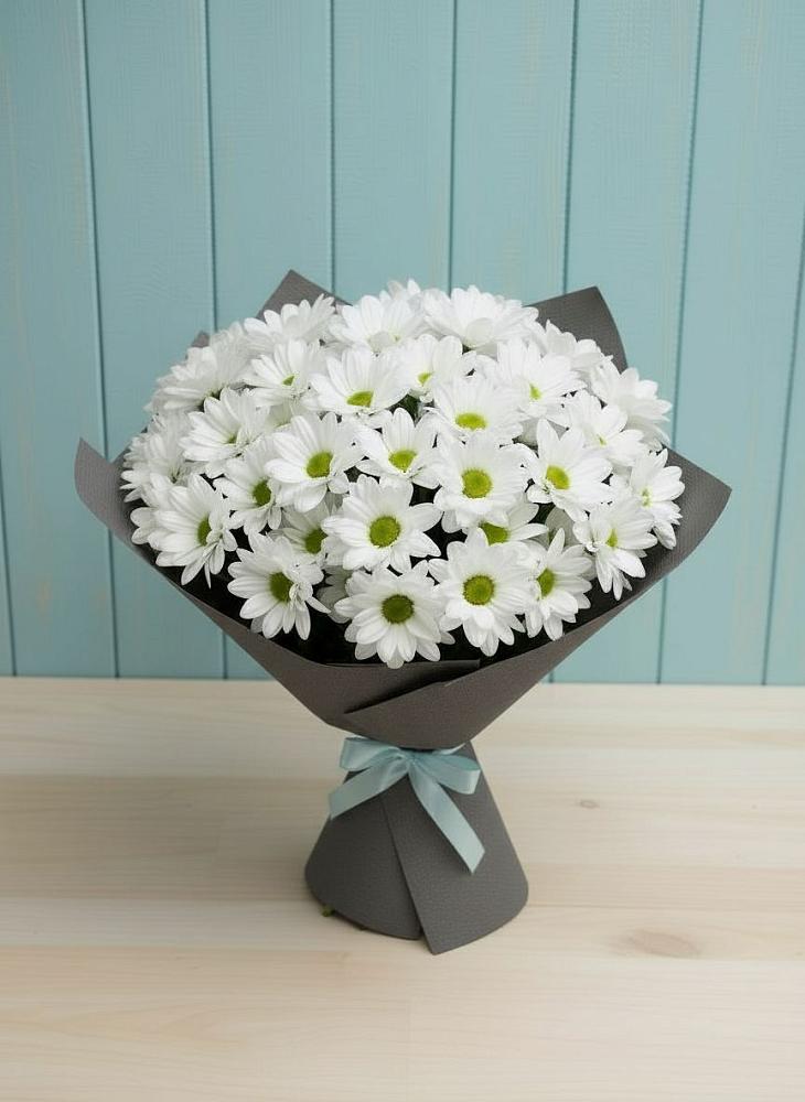 Букет цветов из: Хризантемы в Комсомольский Республики Дагестан