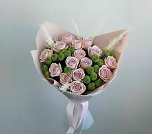 Букет цветов из:  Розы и Хризантемы в Комсомольский Республики Дагестан