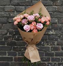 Букет цветов из:  Розы в Комсомольский Республики Дагестан