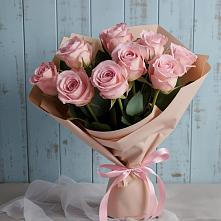 Букет цветов из:  Розы в Комсомольский Республики Дагестан