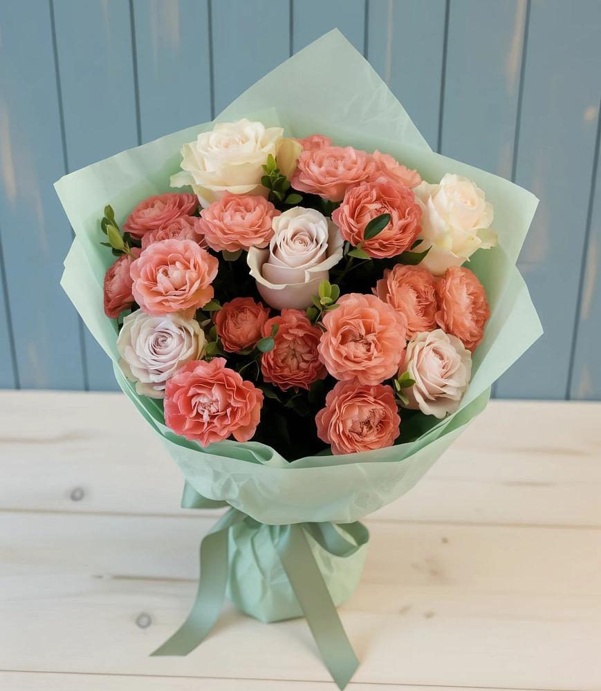 Букет цветов из: Розы в Комсомольский Республики Дагестан