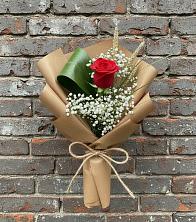 Букет цветов из:  Розы в Комсомольский Республики Дагестан