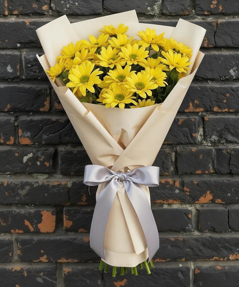 Букет цветов из: Хризантемы в Комсомольский Республики Дагестан