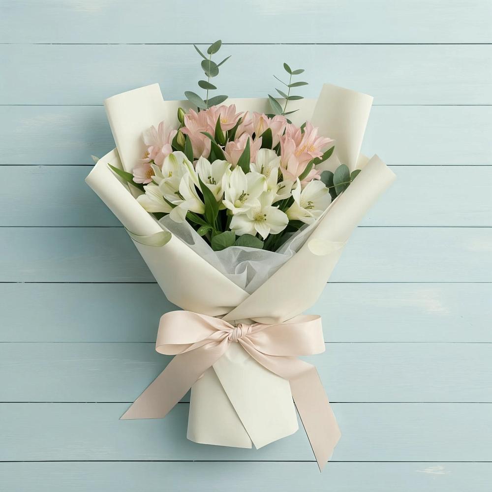 Букет цветов из: Альстромерии в Комсомольский Республики Дагестан