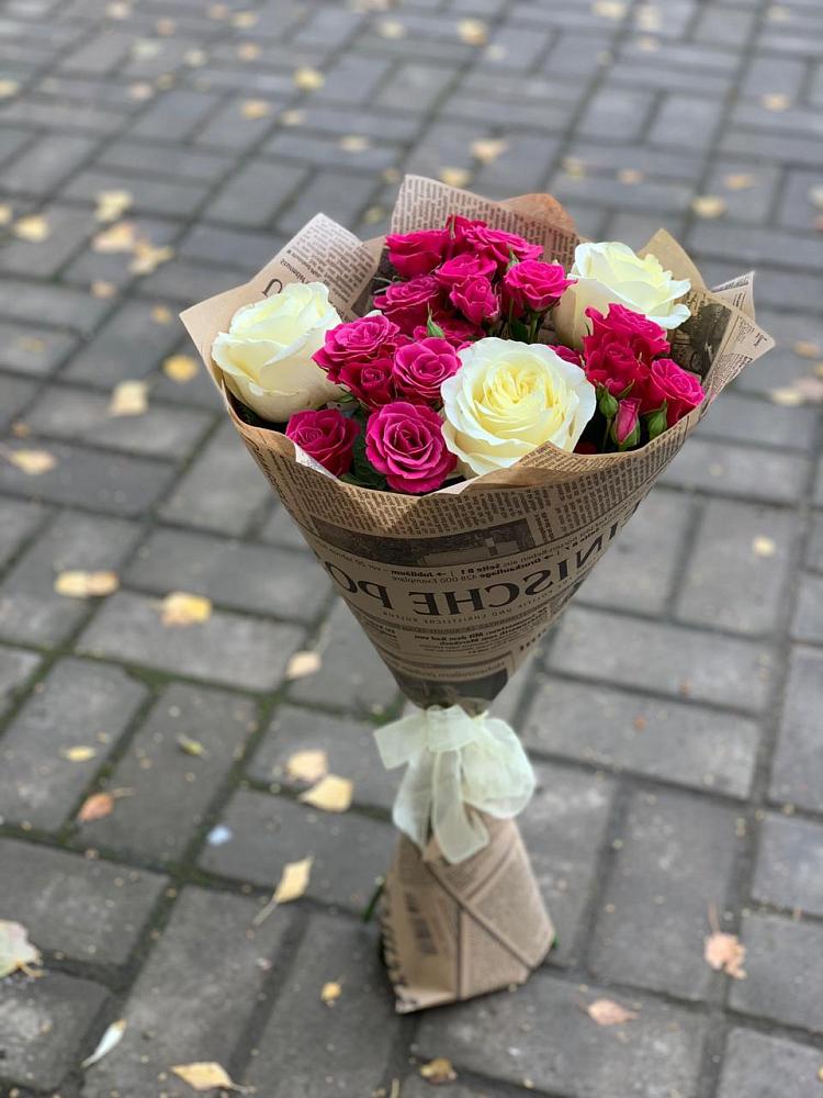 Букет цветов из: Розы в Комсомольский Республики Дагестан