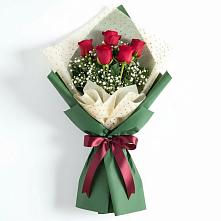 Букет цветов из:  Розы в Комсомольский Республики Дагестан