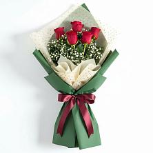 Букет цветов из:  Розы в Комсомольский Республики Дагестан