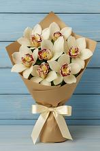 Букет цветов из:  Орхидеи и Розы в Комсомольский Республики Дагестан