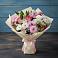 Букет цветов из: Хризантемы, Альстромерии и Розы в Комсомольский Республики Дагестан